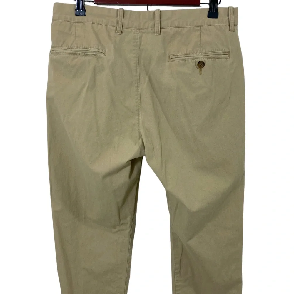 J.Crew The Sutton Tan Khaki Chino Pants Men's 31 x 30 Flat Front